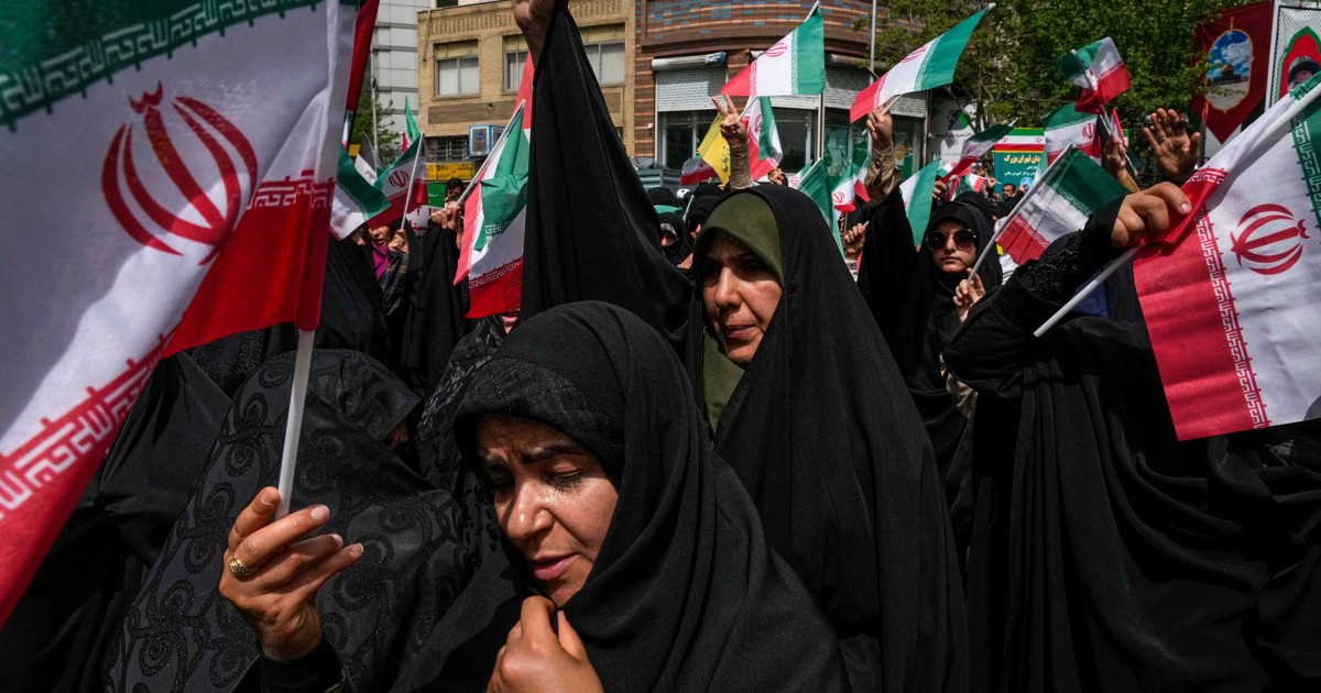 Tehran Protest Flag