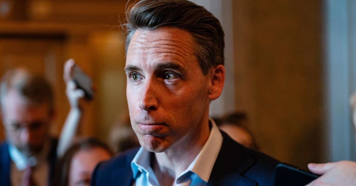 GOP’s Hawley says Trump was unaware of key element in Republican megabill