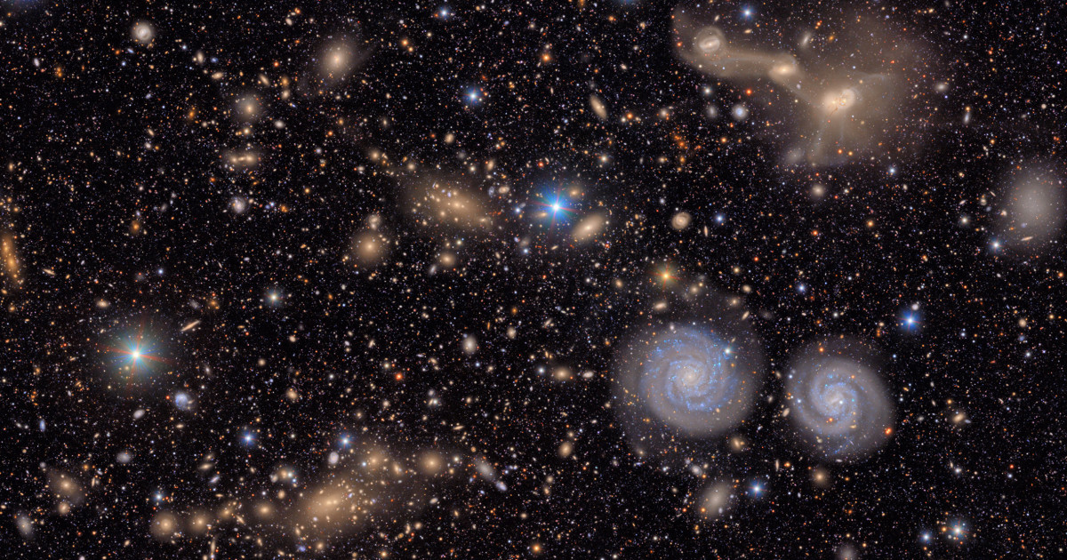 First images from world's largest digital camera reveal galaxies and cosmic collisions