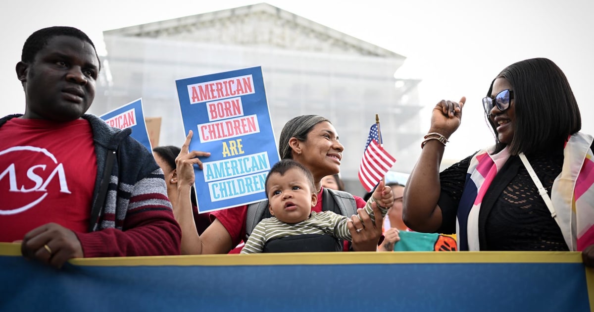 Supreme Court to decide if Trump can limit the constitutional right to citizenship at birth