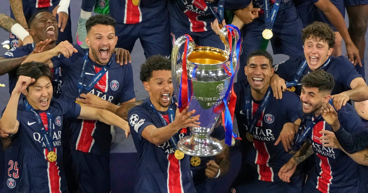 2 fans die and an officer is in a coma after Champions League celebrations in France - NBC News