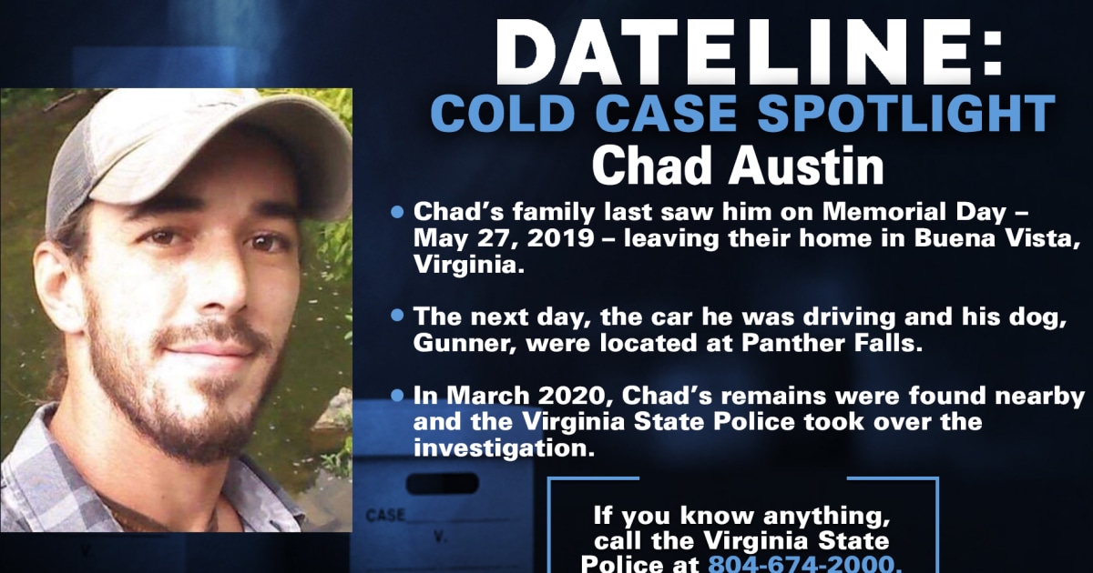“Come forward,” Virginia family pleads, asking for tips in the Memorial Day 2019 death of Chad Austin