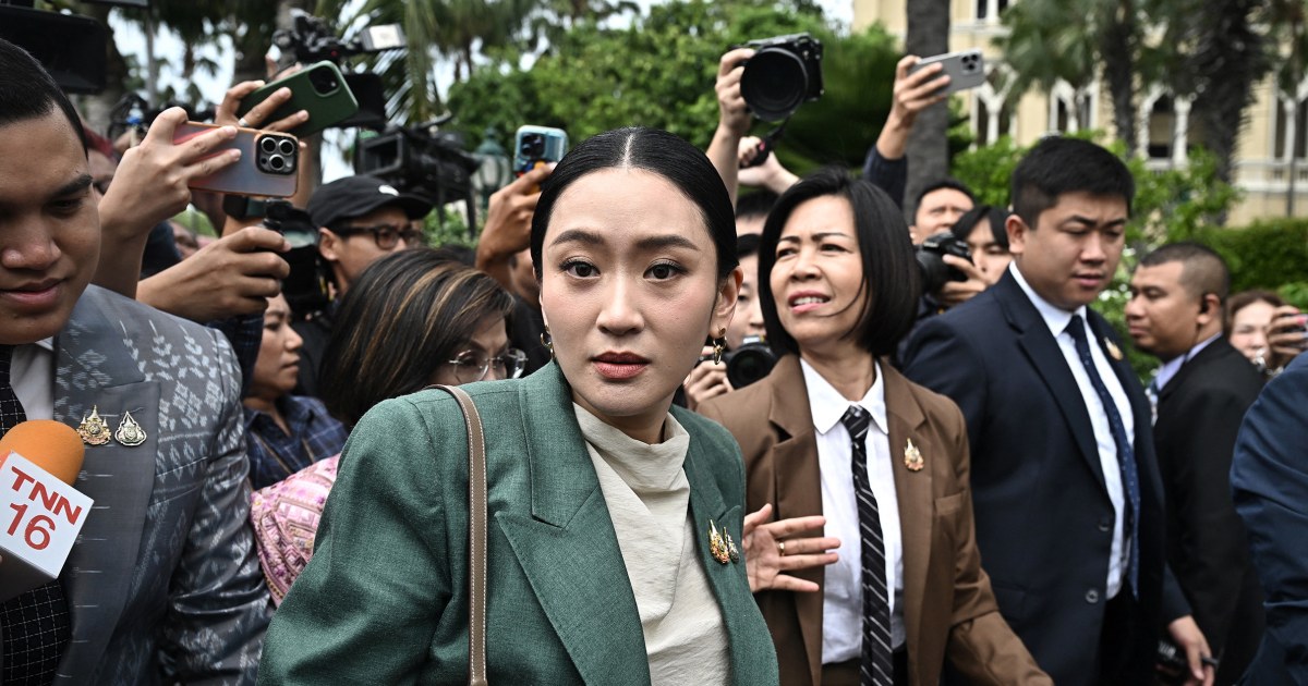 Court in Thailand suspends prime minister over leaked phone call with Cambodian official