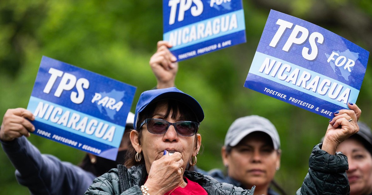 Trump administration sued after it ends program for 60,000 Hondurans, Nicaraguans and Nepalese