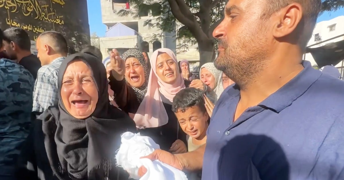 Israeli strike kills a 5-month-old girl and her parents in Gaza