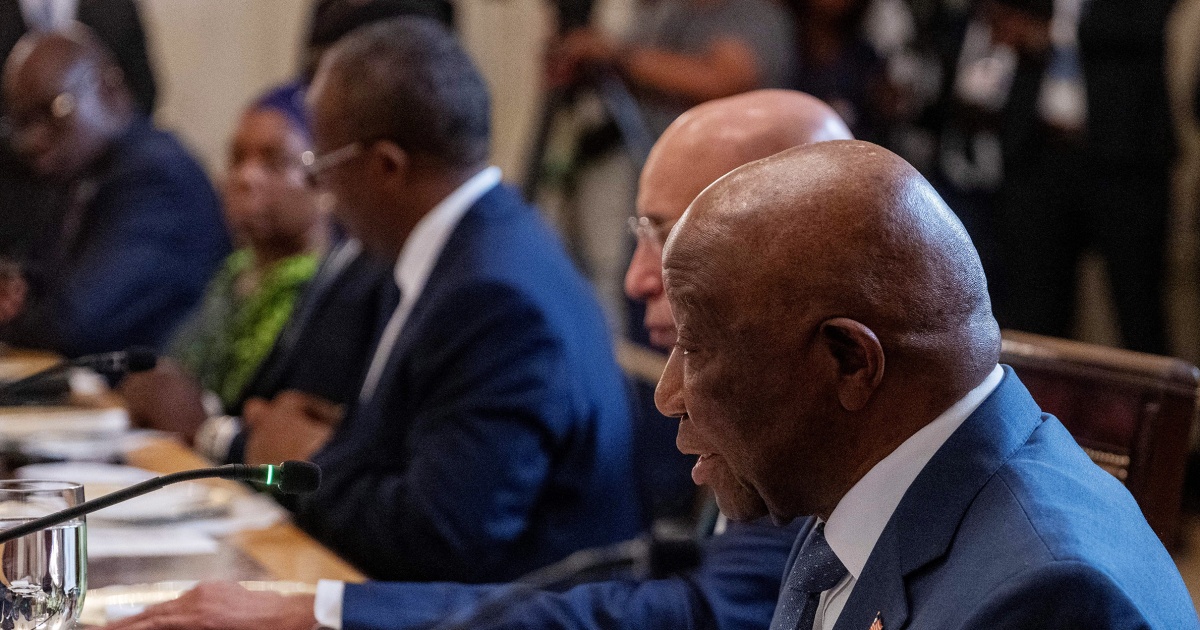 Liberians confused and angry after Trump's praise for president's 'beautiful English'