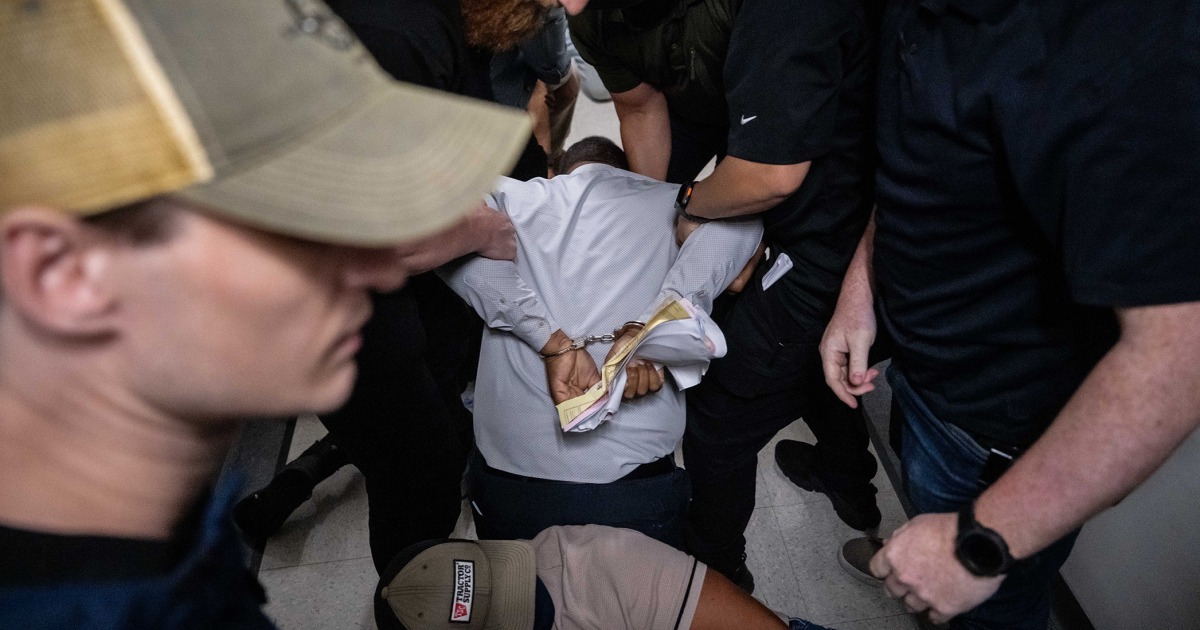 Opinion | The White House absurdly accused Dems of inciting violence against ICE
