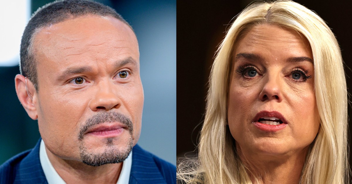 Conflict between Pam Bondi and Dan Bongino goes public, adding to Team Trump schisms