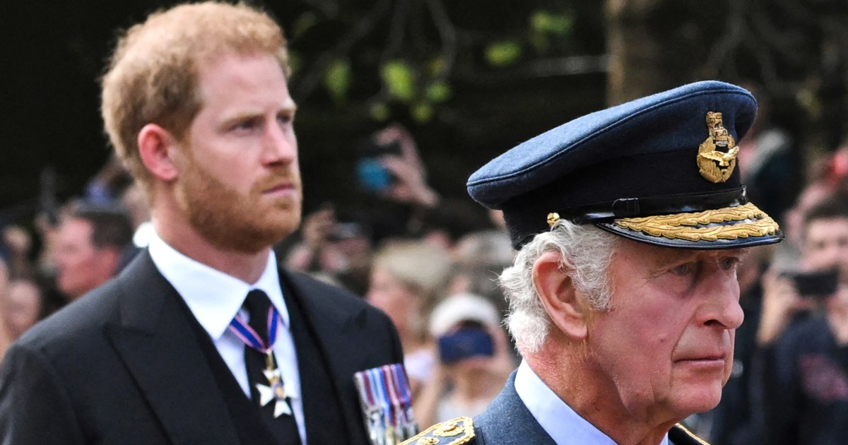 Meeting between King Charles III's and Prince Harry's aides