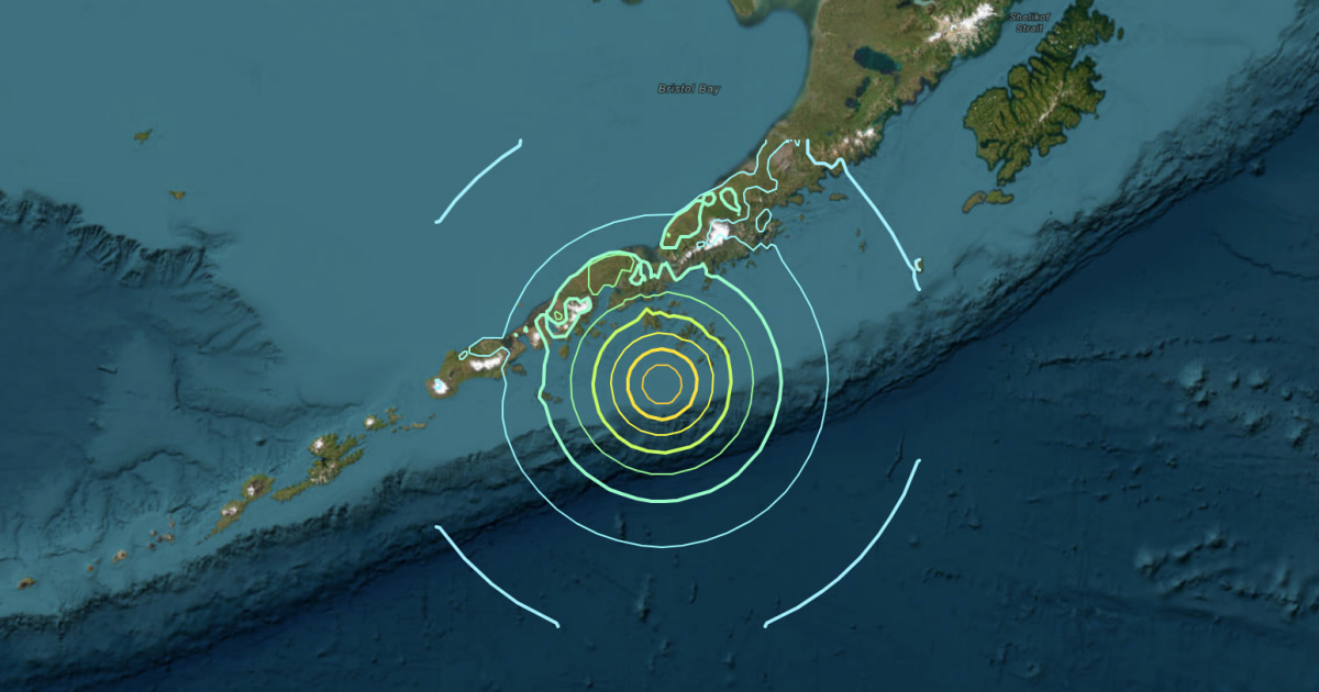 Tsunami advisory issued for Alaska after 7.3-magnitude earthquake off Aleutians