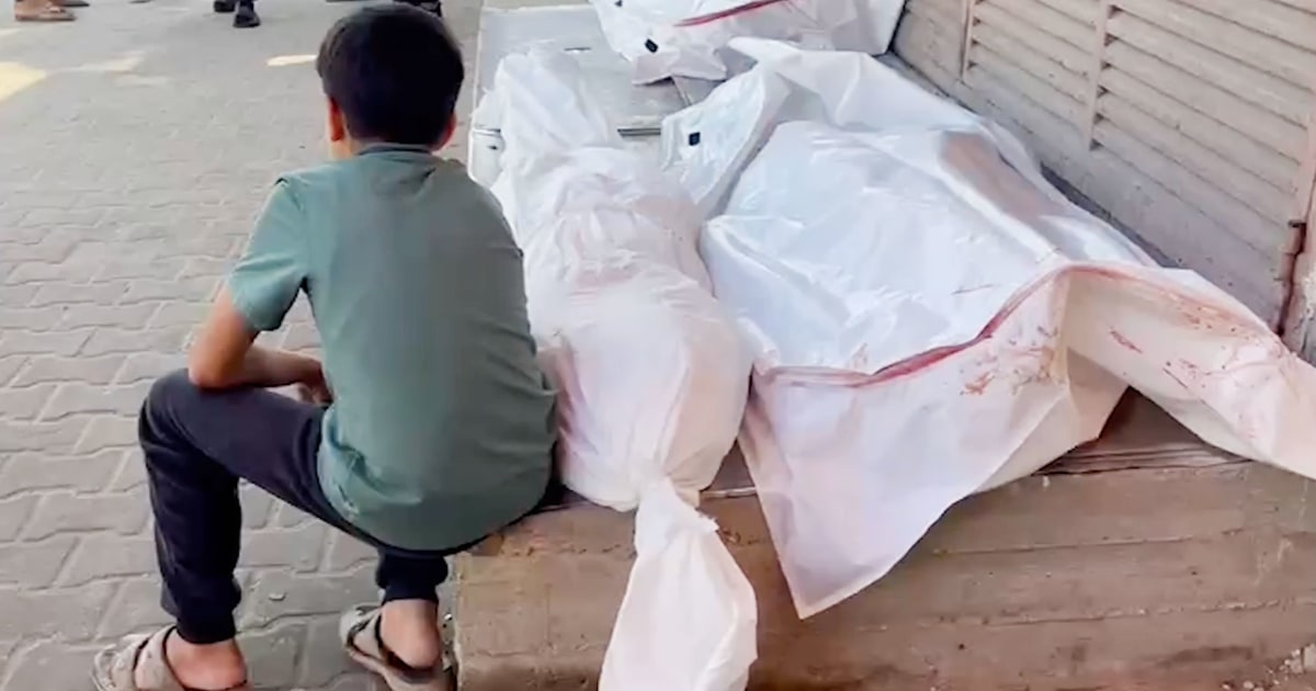 Strike after strike, children pay the price of Israel's offensive in Gaza