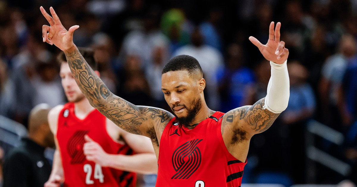 Damian Lillard returns to the Trail Blazers on a 3-year deal worth $42 million