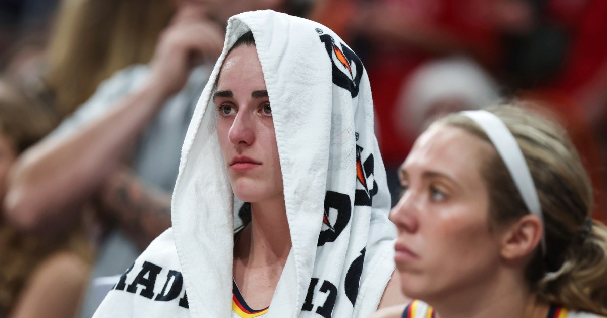 Caitlin Clark injured during game