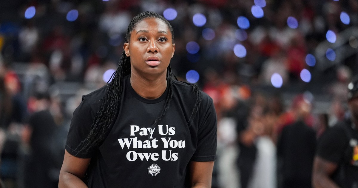 WNBA All-Stars make statement with warmup shirts over CBA
