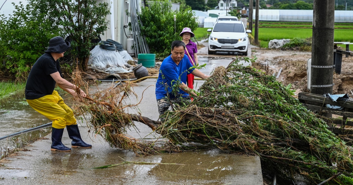 Heavy rain in South Korea kills 17; 11 people missing  www.nbcnews.com