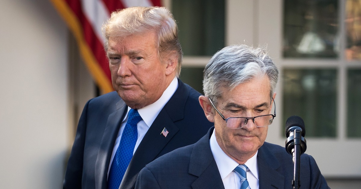 Trump set to visit Federal Reserve as he pressures Powell