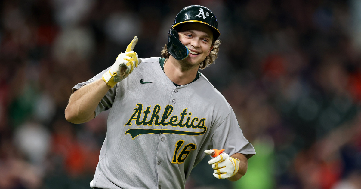 Athletics' Nick Kurtz becomes first major league rookie to hit 4 homers in a game