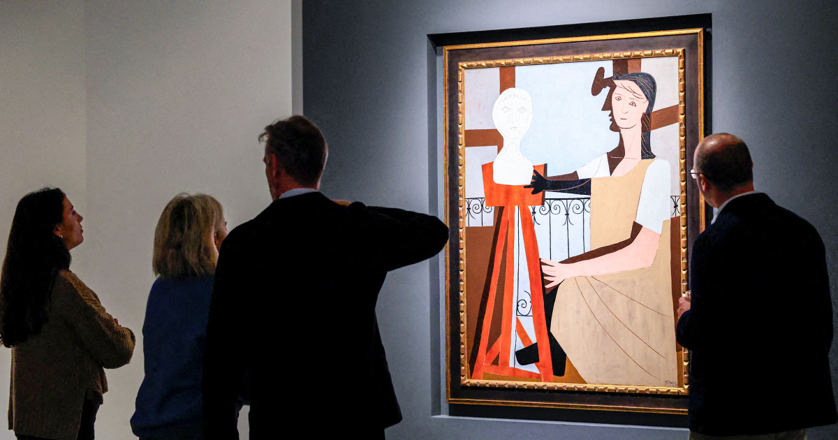 Auction sales fall 6% in the first half, raising fears of an art market shift