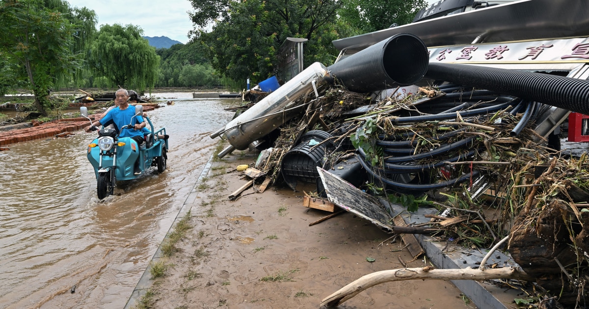 Flooding in Beijing