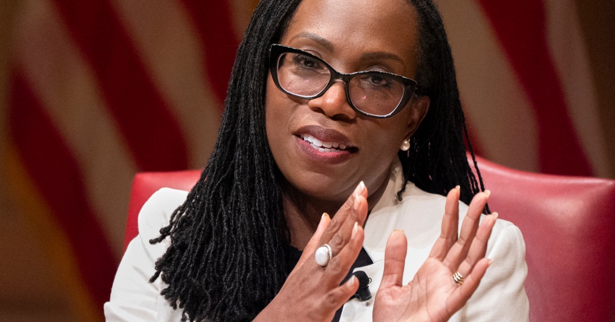 Justice Ketanji Brown Jackson says ‘state of our democracy’ keeps her up at night