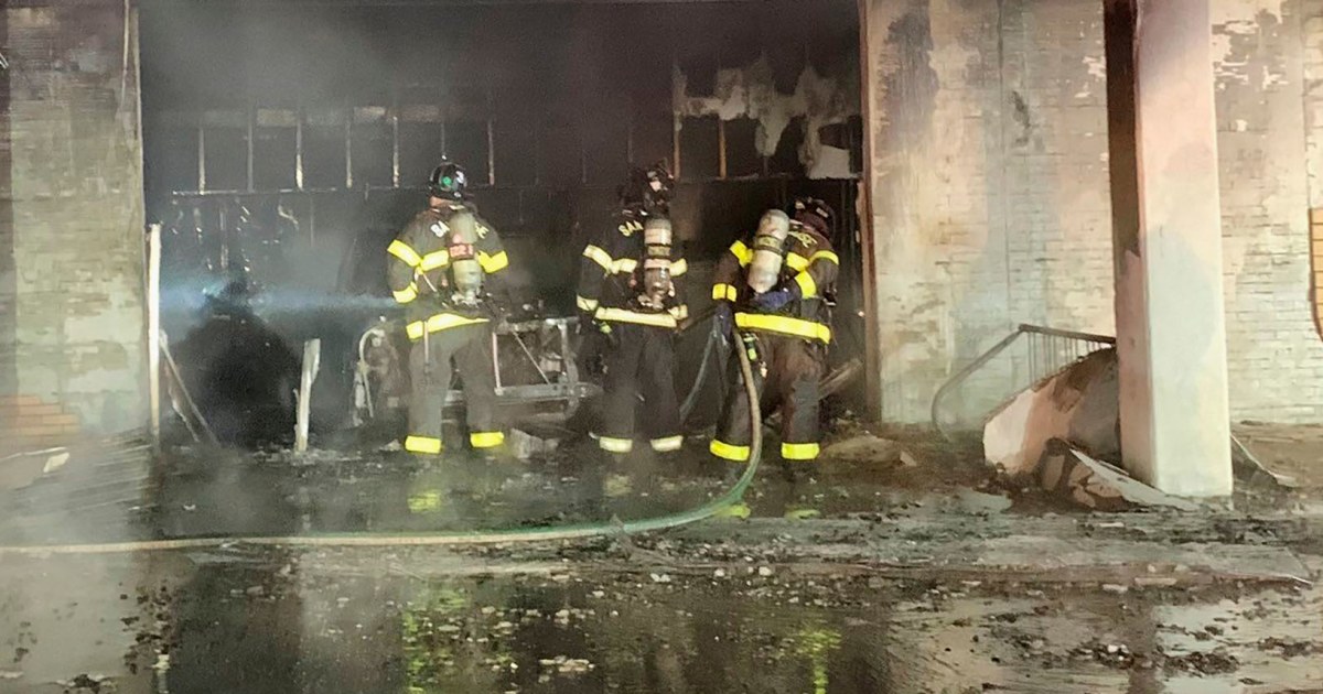 Man drives vehicle into California post office, which erupts in flames