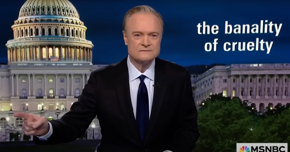 Lawrence O'Donnell says GOP megabill is part of Trump's wider 'campaign of cruelty'