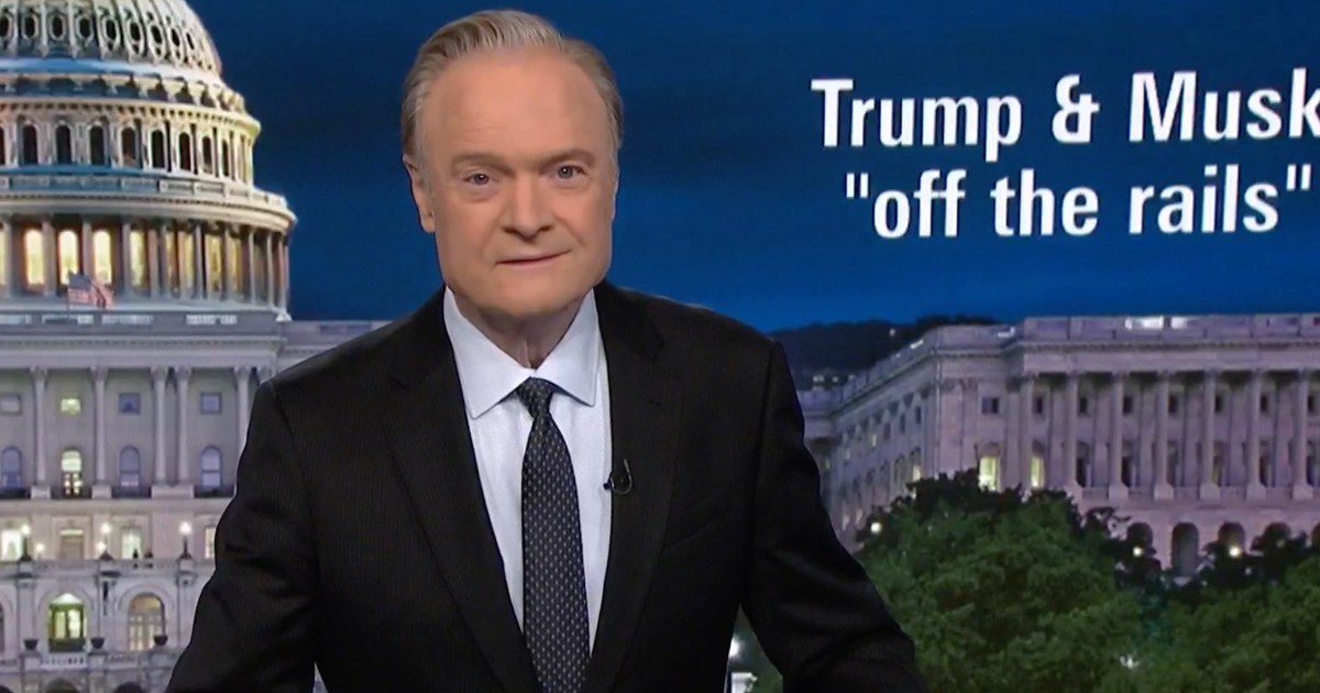 Lawrence O'Donnell calls out Trump over 'childish' tariff threat letters