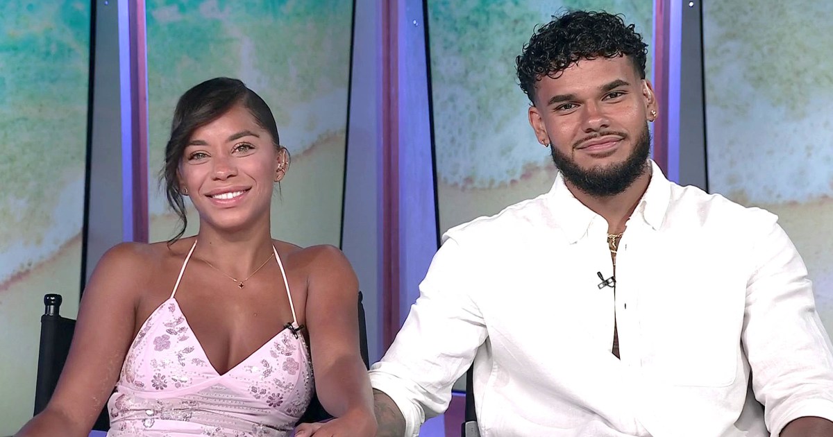 ‘Love Island USA’ Winners Amaya and Bryan React to Discovering They’ve Become TV Darlings