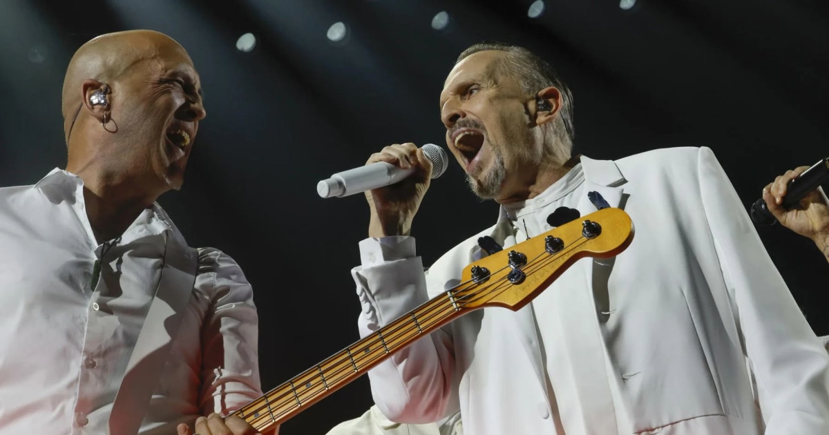 Miguel Bosé regresó a Madrid tras ocho años de ausencia