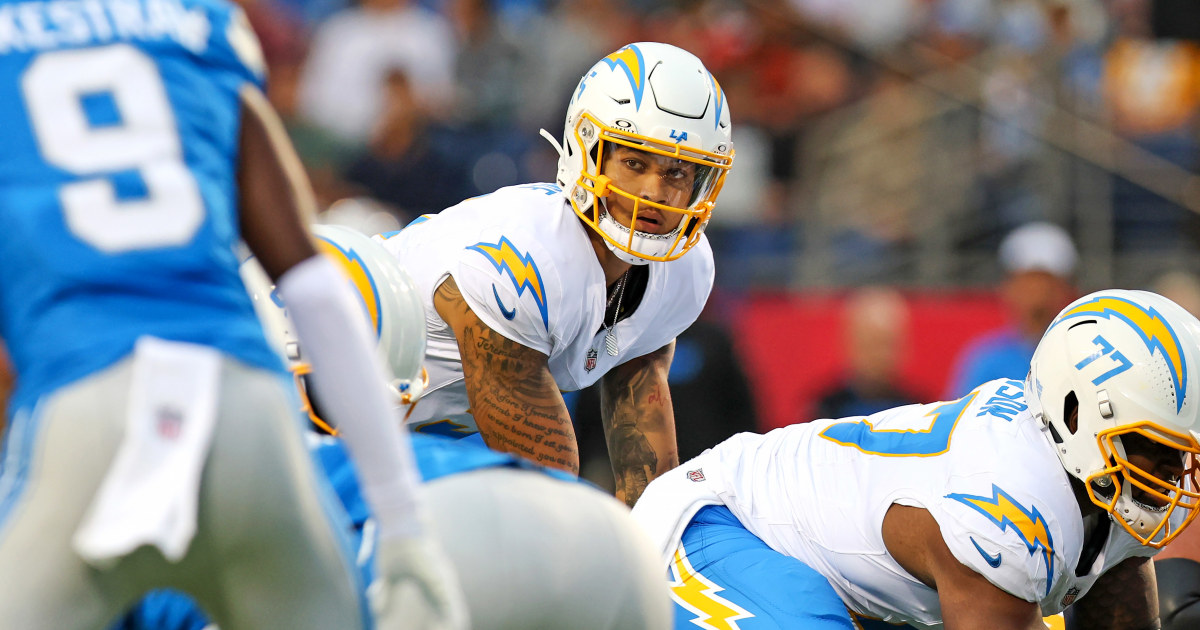 Trey Lance tosses 2 touchdown passes, leading the Chargers over the Lions 34-7 in Hall of Fame game
