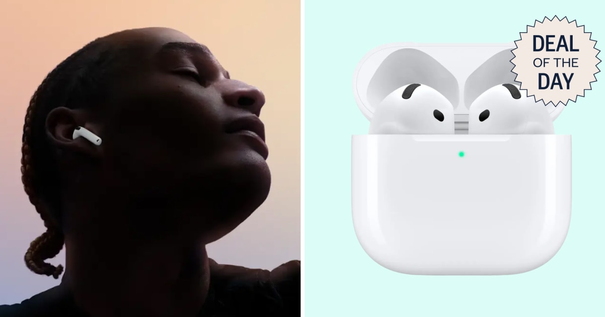 Apple AirPods 4 are under $100 right now