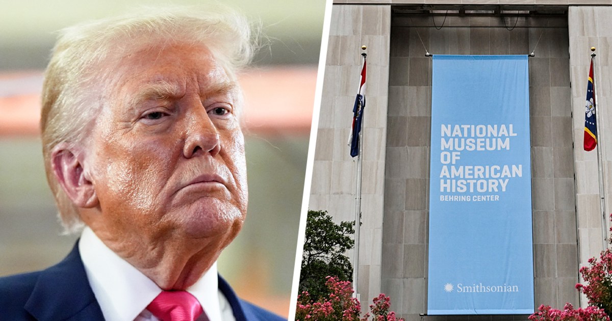 Trump complains that ‘woke’ Smithsonian focuses on ‘how bad slavery was’