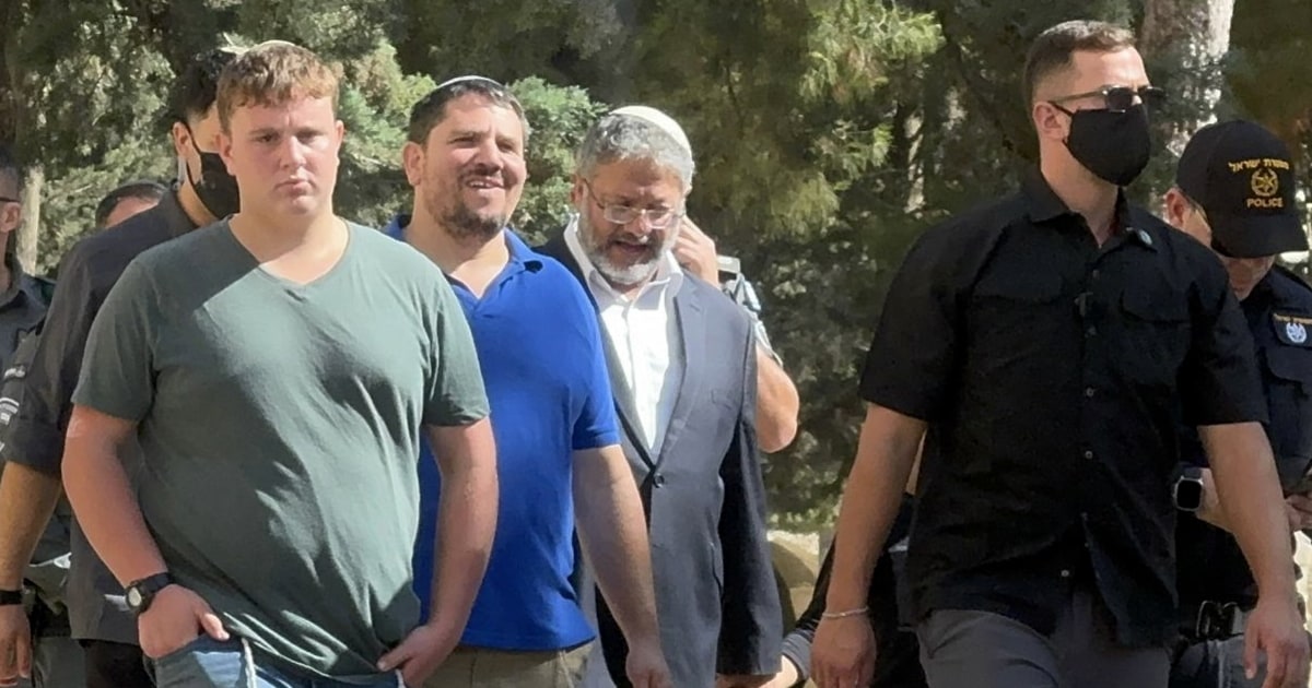 Ultranationalist Israel minister draws condemnation for prayers at controversial holy site