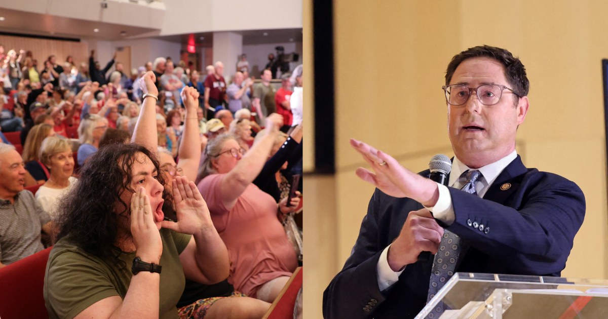 A Republican got jeered at a townhall. He plans to hold more.