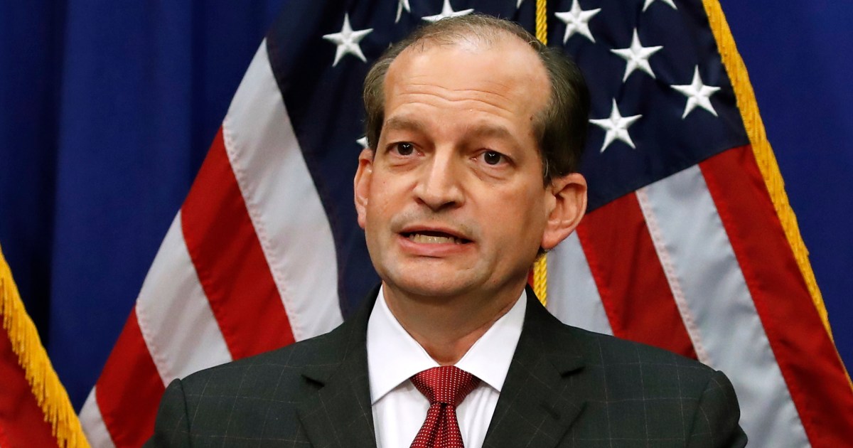 Congress doesn’t want to talk to Alex Acosta, Epstein’s ‘sweetheart deal’ maker