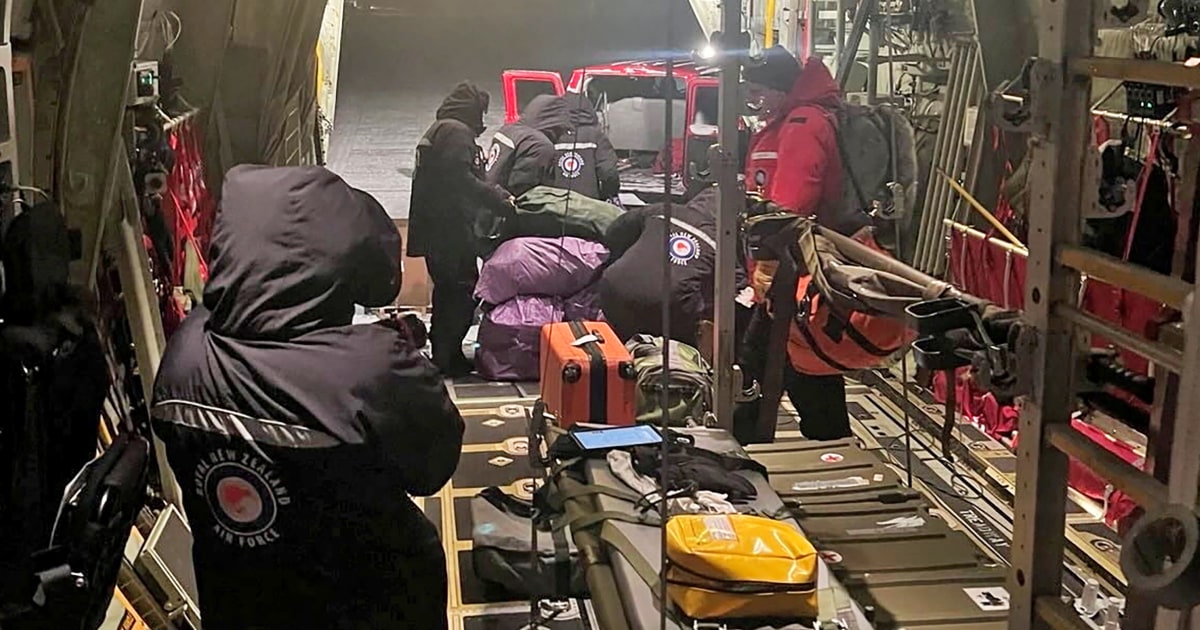 New Zealand evacuates three from U.S. Antarctic base in high risk winter rescue  www.nbcnews.com