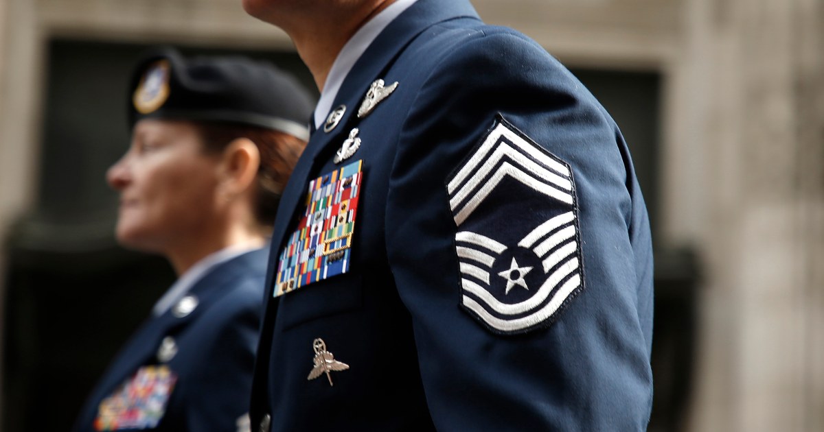 Air Force denies early retirement for group of transgender service members