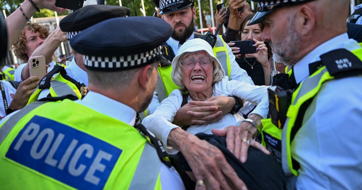 London Police Arrest Over 470 Pro-Palestinian Protesters Defying New Ban