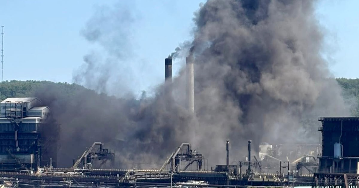 Pennsylvania steel factory explosion traps people in rubble, rescue operation underway