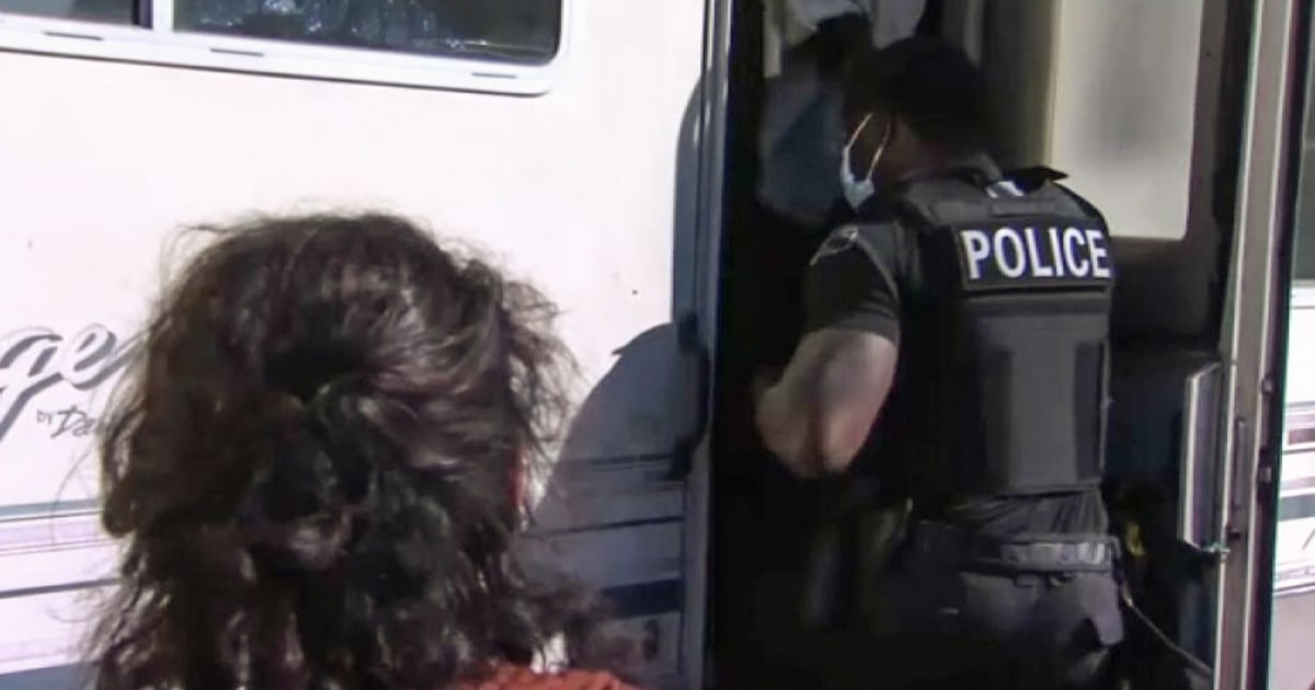 Man's body found in RV as crews clear San Jose encampment