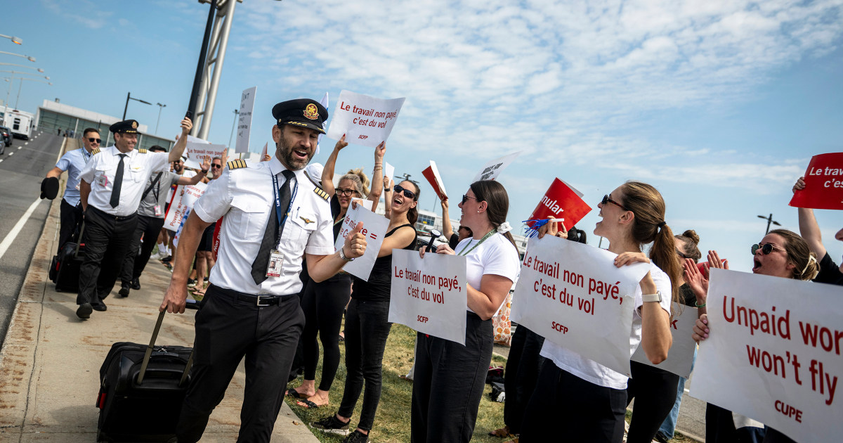 Air Canada, flight attendants reach tentative deal to end strike