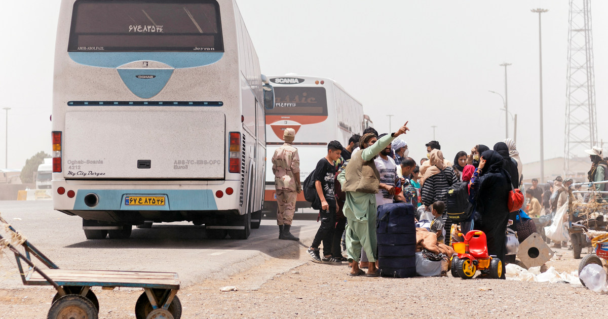 Bus crash kills more than 70 Afghans deported from Iran, including 17 children