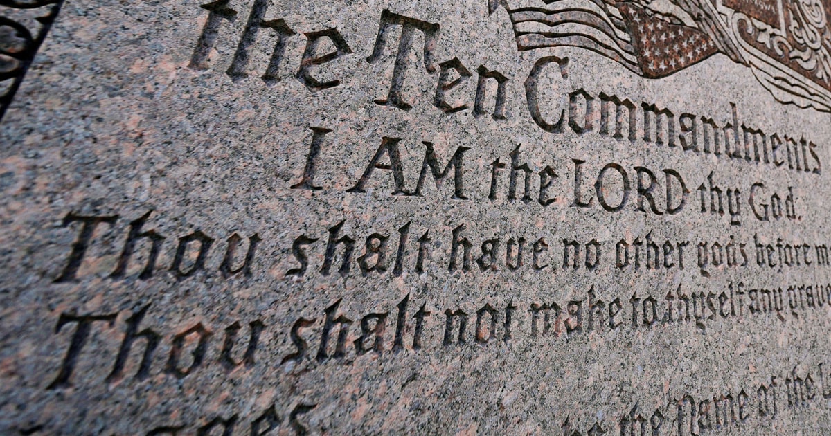 Texas can’t require the Ten Commandments in every public school classroom, judge says