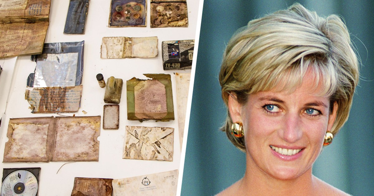 Time capsule sealed by Princess Diana is revealed decades later