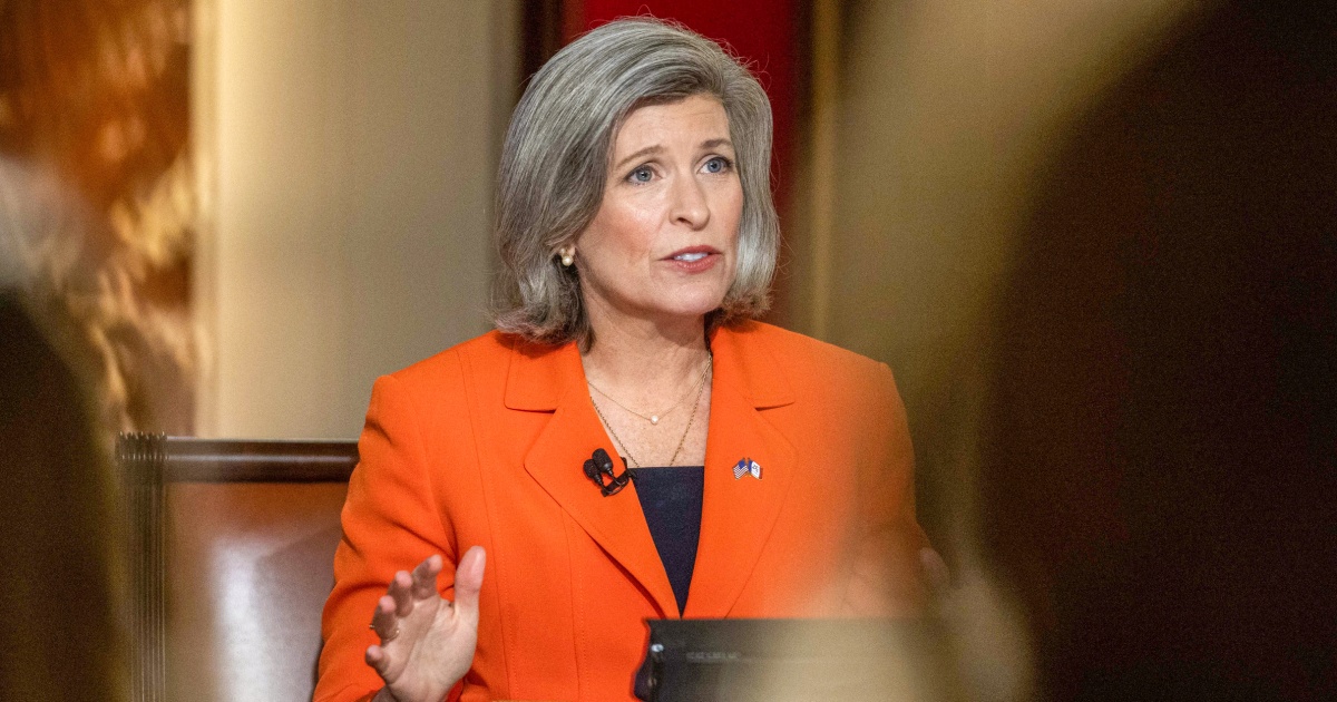 Iowa’s Joni Ernst to retire from Congress, despite pressure from Republican leaders