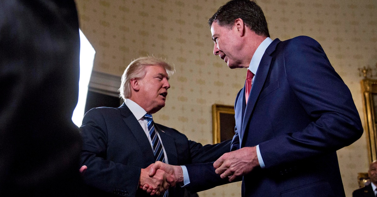 Former FBI Director James Comey facing imminent indictment threat