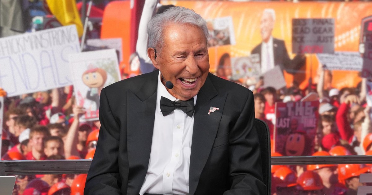 Lee Corso's emotional farewell: His final 'College GameDay' at Ohio State holds special significance