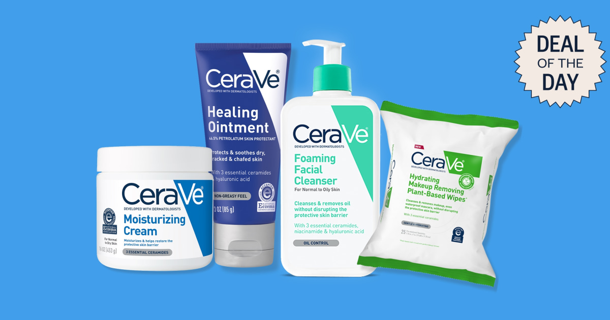 Sale alert: Tons of Cerave bestsellers are 25% off right now