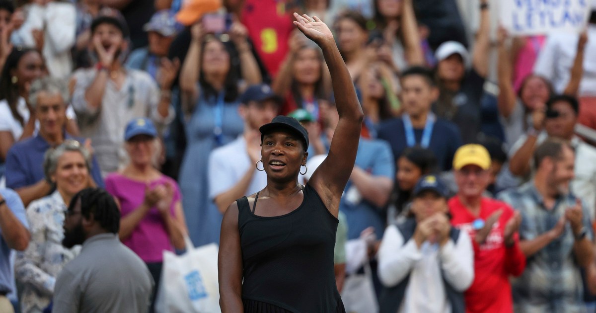 Venus Williams' U.S. Open ends with a loss in the women's doubles quarterfinals