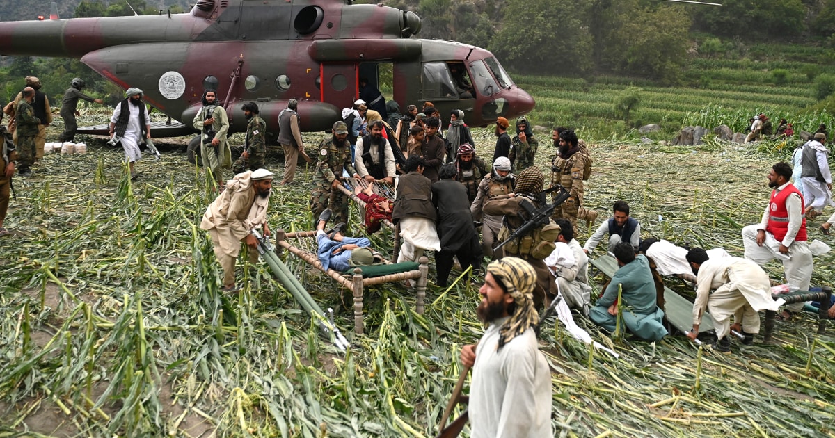 Death toll soars past 1,400 as rescuers battle to reach earthquake survivors in Afghanistan